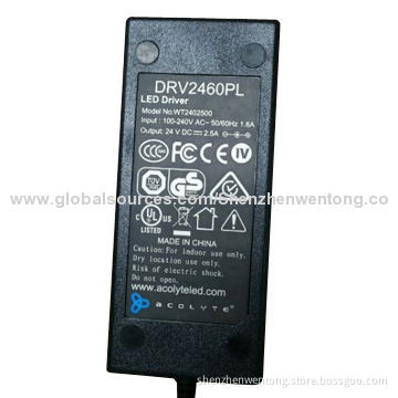 24V/2.5A customized products, put customer's logo in the label